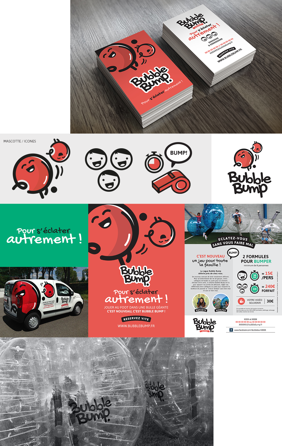 Bubble Bump Charte Graphique